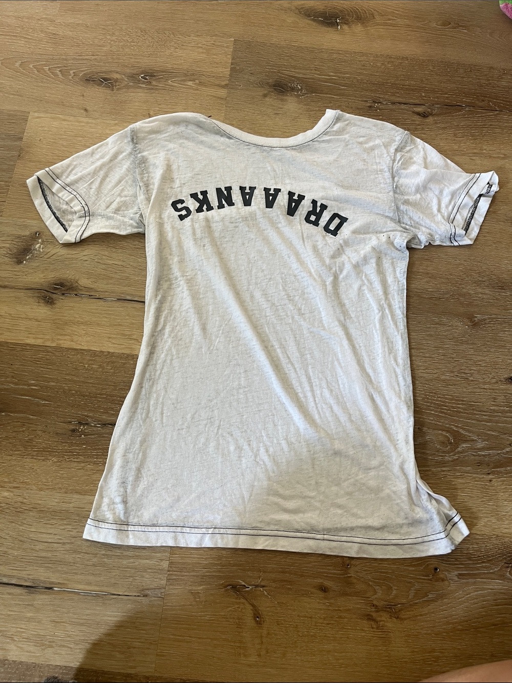 Women’s White “Dranks” T shirt
